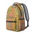 thumbnail image 2 of Pioneer Flower Floral Print Pattern Backpack for School, Cute School Bag with Adjustable Shoulder Straps and Padded Back, 15.3"x11"x7.1", 2 of 5