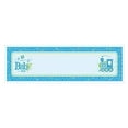 thumbnail image 2 of Charming Welcome Little One Boy Giant Sign Banner, 1 Piece, Made From Paper, Baby Shower, 65" X 20" W/120 L&N By Amscan, 2 of 2
