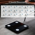 thumbnail image 5 of Bathroom Scale Smart Digital Bluetooth Scales for Body Weight, Body Fat, BMI Body Composition Analyzer Weighing Scale with High Precision Measurements Sync APP Heavy Duty 330lbs, 5 of 5