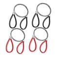 thumbnail image 3 of simhoa 4 Pieces Metal Wire Saw Portable Chain Saw Wood Cutting Tool Handsaw Pipe Cutter Steel Cable Saw for Camping Hiking Emergency, 3 of 7