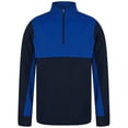 thumbnail image 1 of Finden & Hales Mens Colour Block Quarter Zip Tracksuit Top, 1 of 3