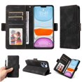 thumbnail image 4 of Funda GANGXUN para iPhone 12 Pro con diseño acolchado elegante, cuero PU, protección total y ajuste preciso, 4 of 5