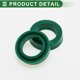 thumbnail image 5 of Anillo de sello de aceite universal Unique Bargains Sello de labio UN 12x18x5mm Alta presión TPU Verde 5 Pcs, 5 of 7