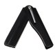 thumbnail image 5 of Minnieouse 1 ud./2 uds. Clip de bolsillo plegable para hombres, peines portátiles de plástico para la cabeza y la barba, peine ligero para viaje de Cuidado del cabello negro+dorado 1 PC Minnieouse MR4438-01, 5 of 6