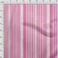 thumbnail image 4 of oneOone Cotton Flex Fuschia Pink Fabric Stripe & Craft Projects Decor Fabric Printed By The Yard 40 Inch Wide, 4 of 4