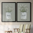 thumbnail image 2 of 2 Piece Set Bouquet of Grace Bucket Gather Premium Framed Canvas - Ready to Hang - 26.5 x 36.5 Each - Gold Frame, 2 of 8