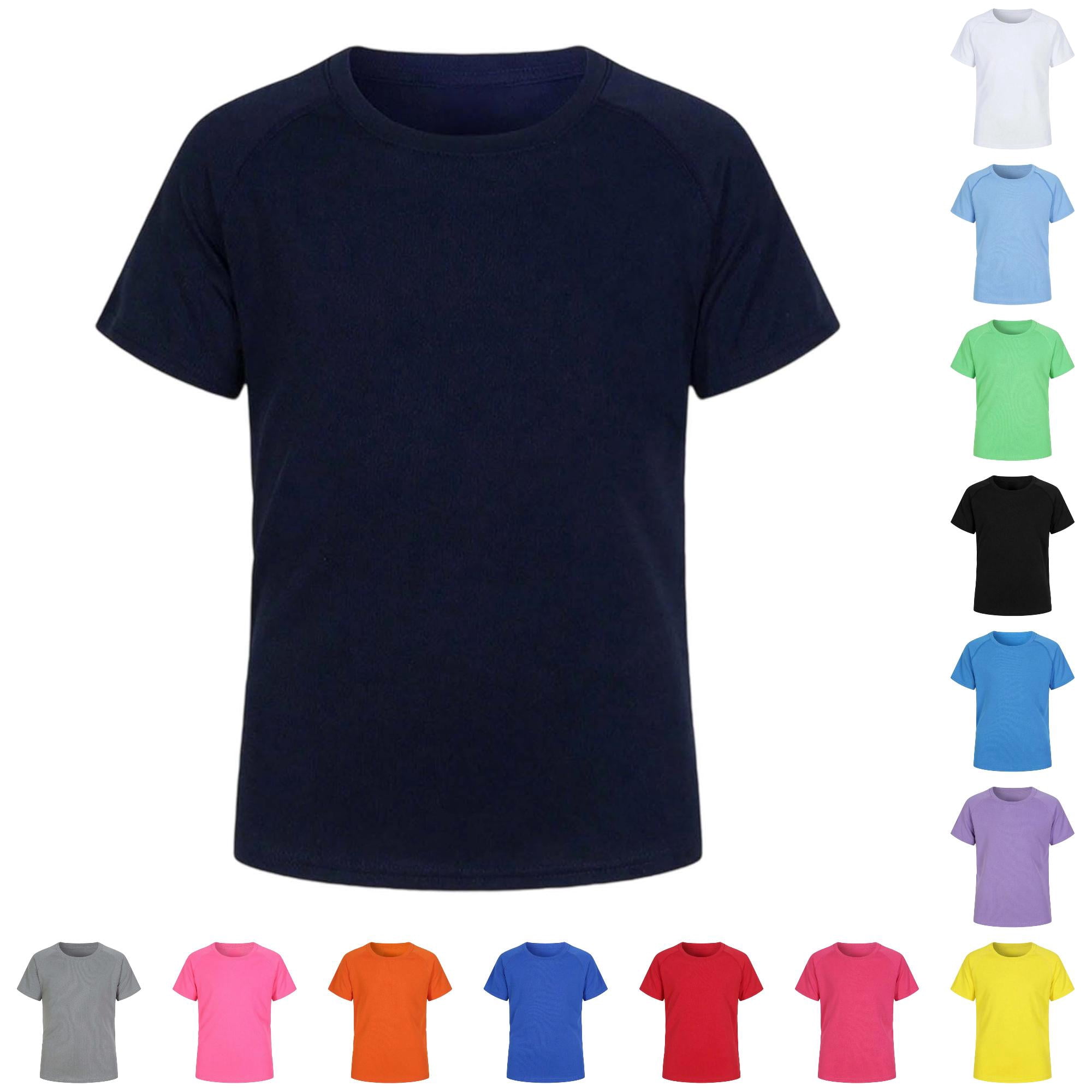 NinXxx Boys Rash Guard Short Sleeve Swim Shirt Water Tee BU2 3-4 Years