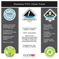 thumbnail image 5 of Desktex® Pack of 4 Vinyl Rectangular Desk Pads - 19" x 24", 5 of 5