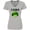 Athletic Heather, variant on I Love Broccoli Women's V-Neck T-Shirt