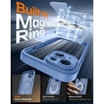 thumbnail image 3 of MHAWBL-Magnetic for iPhone 15 Plus Case, Upgraded Full Camera Protection, Compatible with Magsafe, Drop Protection, Translucent Matte Back Bumper Phone Cover 6.7-Inch (Light Blue), 3 of 4
