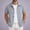 #126-Gray, variant on Mens Striped Short Sleeve Button Down Open Front Casual Loose Fit Resort Beach Shirts for Men Sky Blue XL Gifts for Father