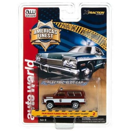 Auto World Xtraction Americas Finest Sc397 Slot Car 1977 Chevy Blazer Fl