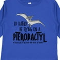 thumbnail image 4 of Inktastic Flying Pterodactyl Boys or Girls Long Sleeve Toddler T-Shirt, 4 of 5