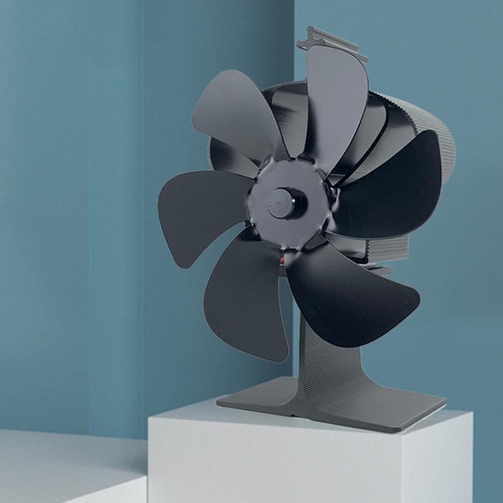 Heat-Powered Oscillating Stove Fan