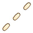 thumbnail image 4 of Bewildely Bandeja de cosméticos, collar, anillo, brazalete, placa de exhibición de joyería, organizador de frutas, espejo, chapado en Metal Type1 NO1 Bewildely CBP213784, 4 of 6