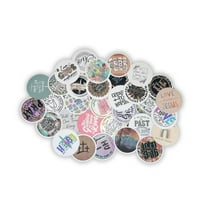 Bible Verse Christian Freshie Cardstock Cutouts Religious Rounds  32pk Mixed 2.5 Book Encouraging Quotes Women Classy