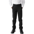 thumbnail image 1 of Pantalones KEYWANTS para niños, uniformes de poliéster negros, talla 5, 1 of 6