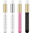 thumbnail image 3 of 10 Pieces Lash Shampoo Brushes, Blackhead Remover Brush Tool, Facial Cleaning Brushes, Eyelash Cleanser Brushes (Black-Golden), 3 of 7