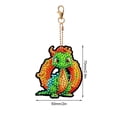 thumbnail image 4 of (O) Llavero Diamantes Con Puntos Bricolaje Pequeño Dinosaurio 26 Letras Llavero Con Pintura Diamantes [material Acrílico Diamantes Doble Cara Embalaje en PE], 4 of 9