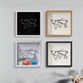 thumbnail image 4 of YAOMOBB Memory Shadow Box Large Wooden Shadow Box Smooth Edge Transparent Display Case for Travel and Table Decorations, 4 of 6