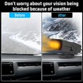 thumbnail image 4 of XVX 3 in 1 Portable Car Heater,12v 150w Car Heater, Quiet 360 Rotation Car Heater Cigarette Lighter Windshield Defrosters for Windshield Cleaning, 4 of 5