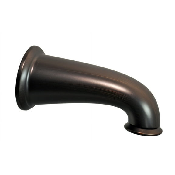 Danco 9D00010320 8" Oil Rubbed Bronze Universal Decorative Tub Spout With Diverter