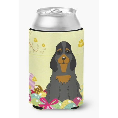 Cocker Spaniel Treat - Easter Eggs Cocker Spaniel Black Tan Can or Bottle Hugger BB6093CC