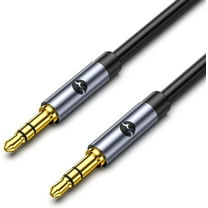 Aux Cable 3.5 mm Audio Cable Jack, Aux Cable Car 3.5 Jack to 3.5 Jack for iPhone iPod iPad, Car, Headphones, Smartphones, Hi-Fi, Speaker, Soundbar, TV and More (0.5m)