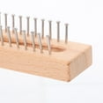 thumbnail image 3 of OULII 1 Set Looms for Weaving in Light Brown for Handcraft Enthusiasts Custom Scarf Making, 3 of 6