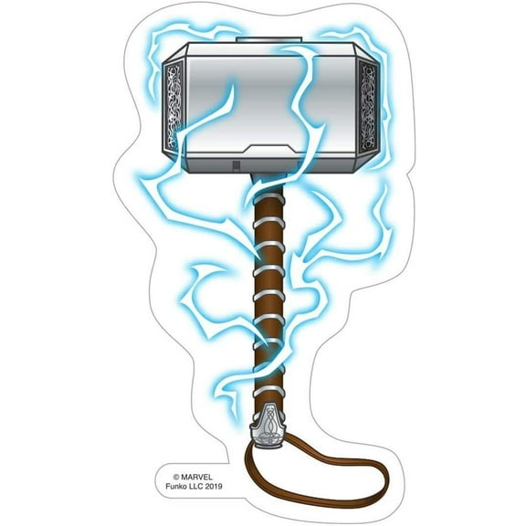 Funko Mjolnir (Glow in the Dark) Decal/Sticker Collector Corps Exclusive