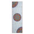 thumbnail image 1 of Graflsoa Non-Slip Quick-Dry Yoga Mat with Vibrant Prints, Foldable & Lightweight for Easy Travel, Perfect for Yoga and Exercise, 183x61cm, Polyester & Nylon Blend, 1 of 6