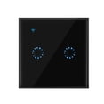 thumbnail image 1 of WIFI Smart Wall Light Panel 1/2/3 Gang Pantalla táctil Interruptor inalámbrico Interruptor de pared de control remoto para el hogar seitruly DZ7209-03B, 1 of 2