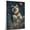 Alaskan Malamute, variant on Plott Hound Dog Stretched Canvas Size 8x12 – Sports Dog, Perfect for Animal Lovers, Plott Hound Dog Canvas, American Football Canvas Size Wall Art