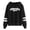 Black, variant on Kwn Logo Hoodie Unisex Fashion Casual Long Sleeve Sweatshirt