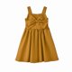 thumbnail image 1 of FLORY Vestido con Moño para Niña | Vestido casual para Niña | 0152, Mostaza, G, 1 of 5