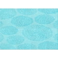 thumbnail image 1 of Ahgly Company Indoor Rectangle Patterned Bright Turquoise Blue Area Rugs, 8' x 12', 1 of 6