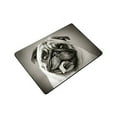 thumbnail image 3 of MKHERT Funny Pug Puppy Dog Animals Doormat Rug Home Decor Floor Mat Bath Mat 23.6x15.7 inch, 3 of 3