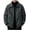 Black, variant on Full Zip Jacket Men Faux Suede Collared Jacket Long Sleeve Ribbed Cuffs Hem Soft Classic Comfortable Work Top with Pockets Pink L