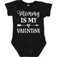 thumbnail image 3 of Inktastic Mommy is My Valentine Boys Boys Baby Bodysuit, 3 of 5