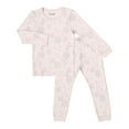 thumbnail image 1 of Coccoli Pyjamas à Manches Longues en Coton-Modal - Fauve sur Rose (4 Ans, 38-44 lbs), 1 of 2