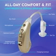 thumbnail image 5 of MEDca Compact Digital Hearing Amplifier Set with 1 Pair, Hard Case, Dock, Accessories, 5 of 10