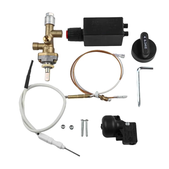 Bgsha 7pcs Patio Gas Heater Replacement Parts Safety Kits Garden Outdoor Heater Safety Kit With Thermocouple Tilt Switch Tool
