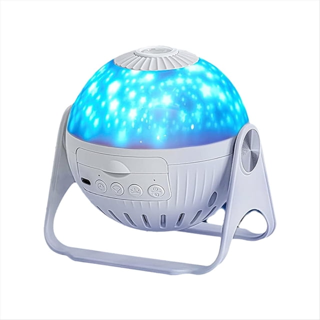 Proyector de luz estrellada para niños, lámpara LED de planetario con rotación de 360°, ideal como regalo de cumpleaños.