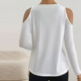 thumbnail image 4 of Tops For Women Trendy Summer Sexy Corset Tops For Women Plus Size Pearl Summer Long Sleeve Shirts For Women White Blouses For Women Dressy Workout Shirts For Women Loose Fit Funny, 4 of 4