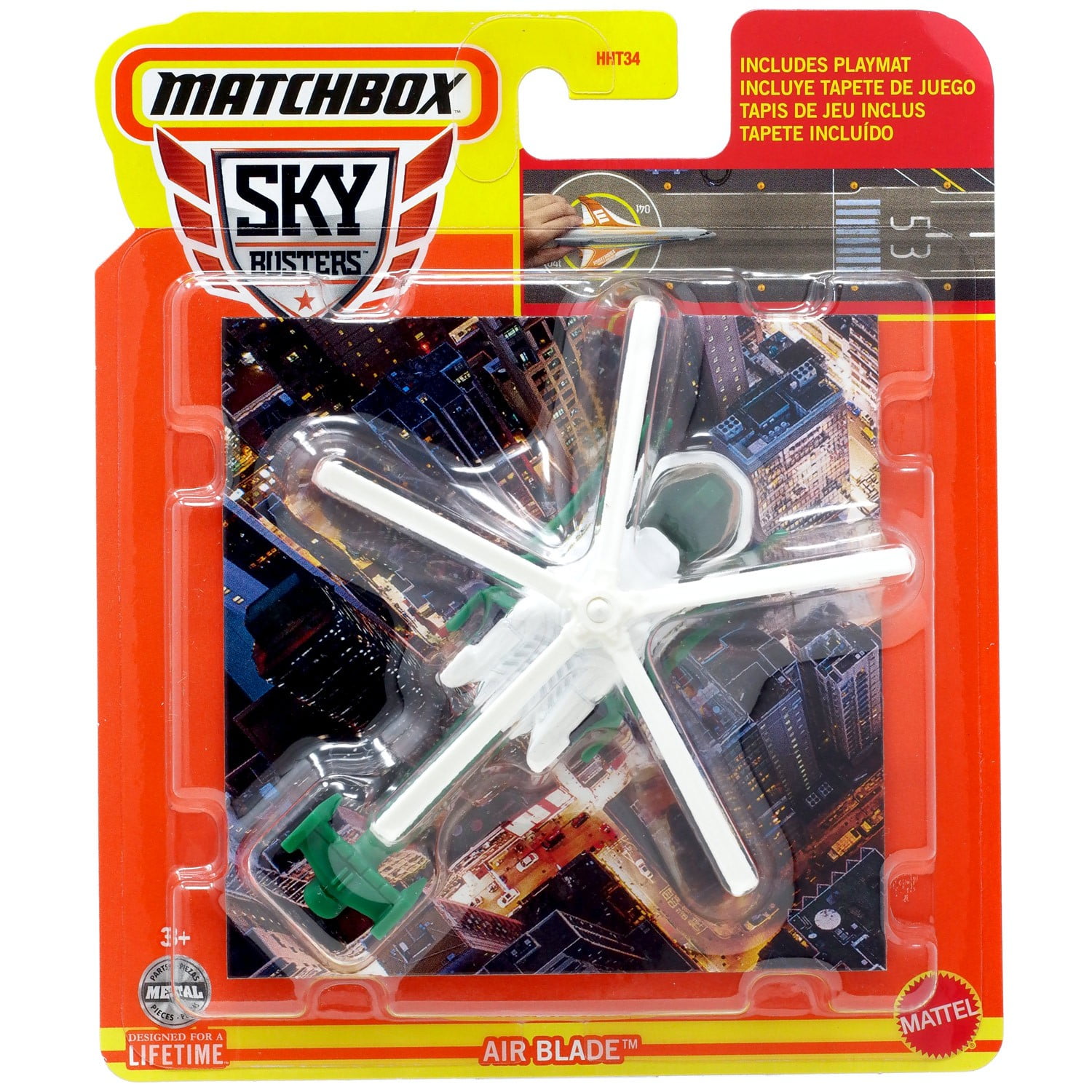 Matchbox Sky Busters MBX 6-2 Airliner Diecast Vehicle (Grey