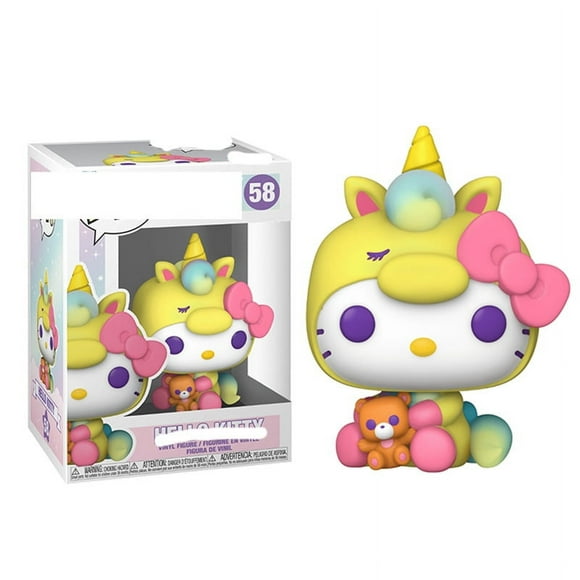 Funko Pop! Sanrio: Hello Kitty and Friends - Hello Kitty Unicorn Party Vinyl Figure Adult Kids Figure Gift