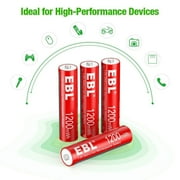4x 1.5v AAA 1200mwh Rechargeable Li-Ion Battery For Flashlight Toys Watch Light