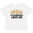 thumbnail image 3 of Inktastic My Grandparents Love Me Boys or Girls Baby T-Shirt, 3 of 5