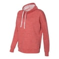 thumbnail image 2 of J. America Women's Melange Fleece Cowlneck Pullover, Style 8673, 2 of 3