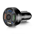 thumbnail image 4 of Tholdsy de coche de plástico portátil extraíble 12-24V 4 puertos USB antideslizante carga rápida elegante teléfono móvil adaptador de Type2 NO2, 4 of 6